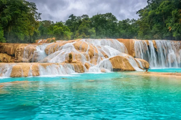 Visiter les cascades d'Agua Azul à Palenque