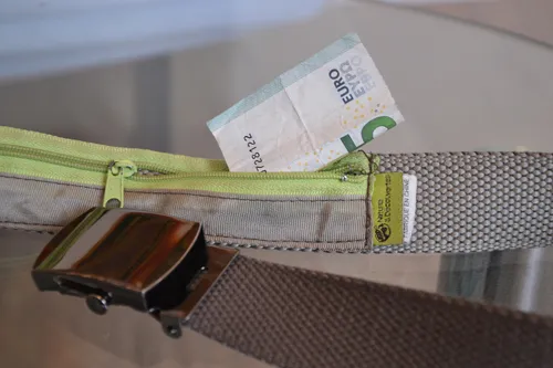 voyage ceinture anti-vol pour protéger son argent