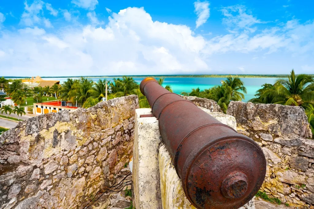 Bacalar San Felipe Fort Quintana Roo Mexique