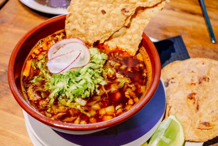 Pozole plat mexicain