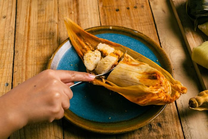 Tamales plat mexicain